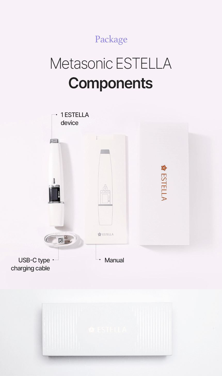 EstellaMOM [Postpartum maternity] ultrasonic skincare device for body and face - Korean Ultrasound Beauty Devices | Estella OfficialPortable