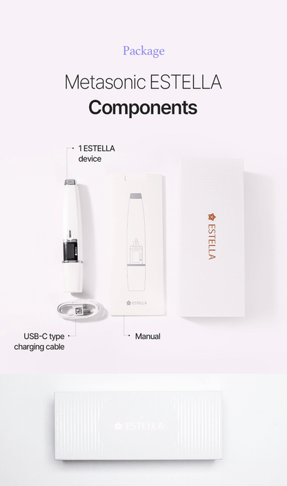 EstellaMOM [Postpartum maternity] ultrasonic skincare device for body and face - Korean Ultrasound Beauty Devices | Estella OfficialPortable