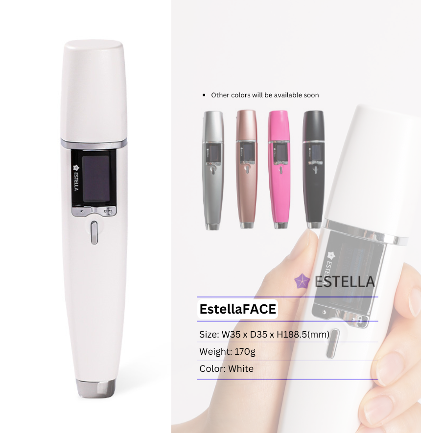 EstellaFACE [Face] [Lumi White] Ultrasonic Skincare Portable Device